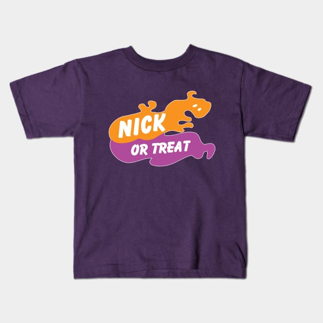 Halloween in the 90's Kids T-Shirt by old_school_designs